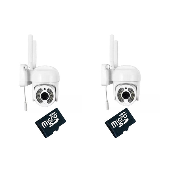 PACHET 2 CAMERE SUPRAVEGHERE 5MP + APLIFICATOR SEMNAL WIFI