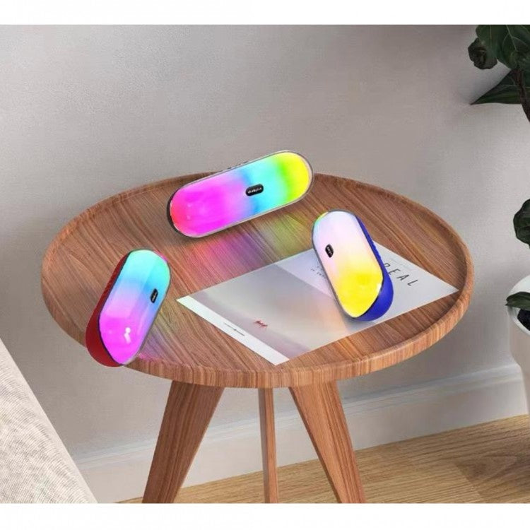 BOXA PORTABILA WIRELESS CU LUMINI Q-YX535-N