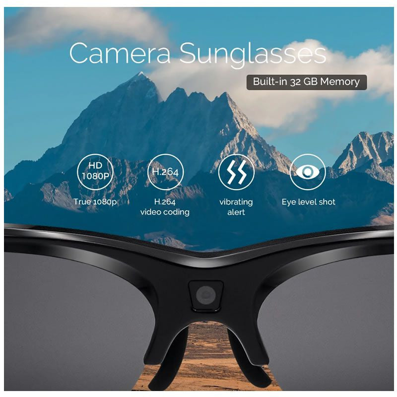 OCHELARI DE SOARE CU CAMERA VIDEO INCORPORATA