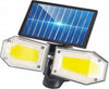 PROMO 2 X LAMPA SOLARA 150 LED COB - SENZOR MISCARE - CASETE REGLABILE