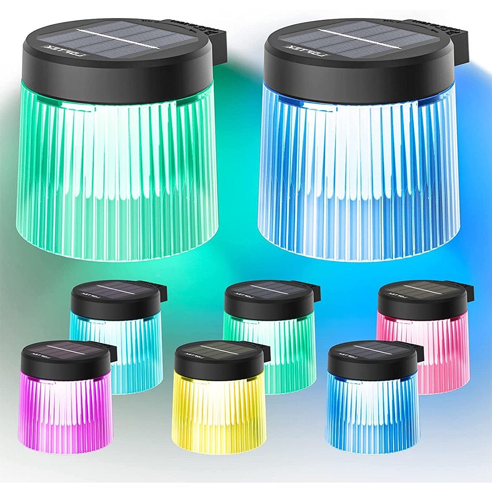 SET 6 LAMPI SOLARE DECORATIVE DE PERETE FELINAR COLOR