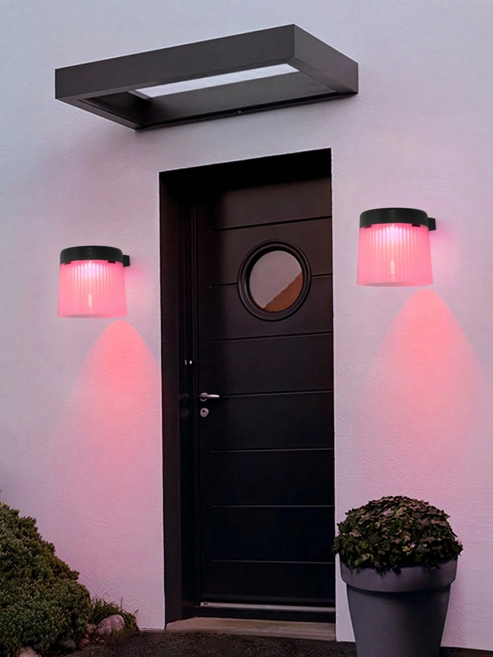 SET 6 LAMPI SOLARE DECORATIVE DE PERETE FELINAR COLOR